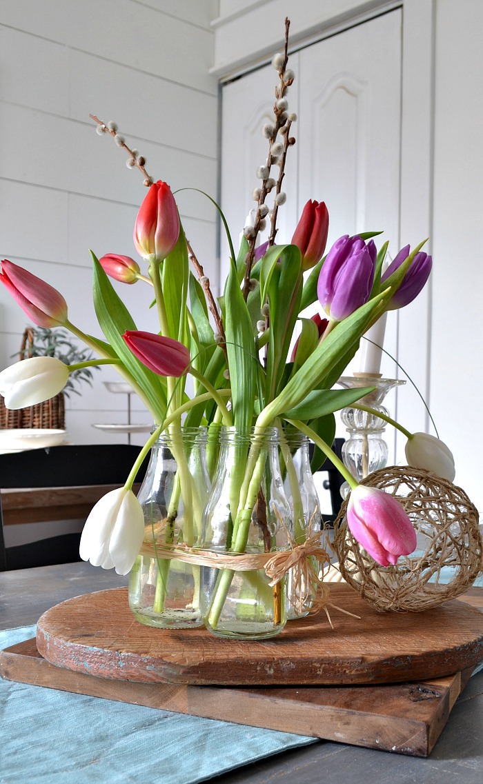 tulip arrangement