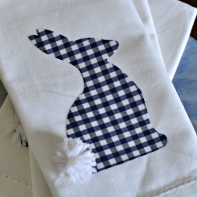 Upcycled Home Decor – Easter Napkins