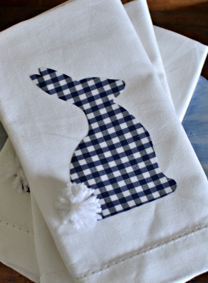 Upcycled Home Decor – Easter Napkins