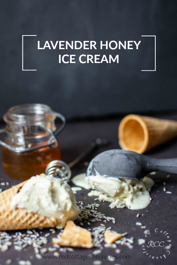 Lavender Honey Ice Cream