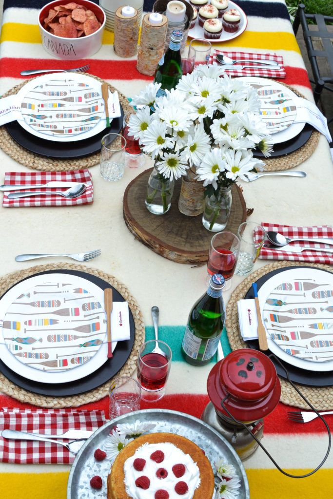 Canada Day Tablescapes