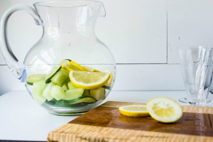 lime and melon sangria