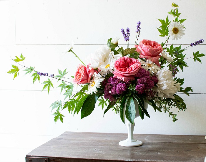 English Country Garden Arrangement