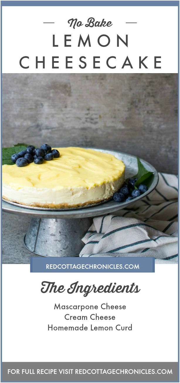 No bake lemon cheese cake recipe