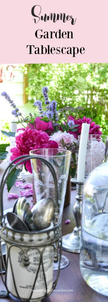 garden tablescapes