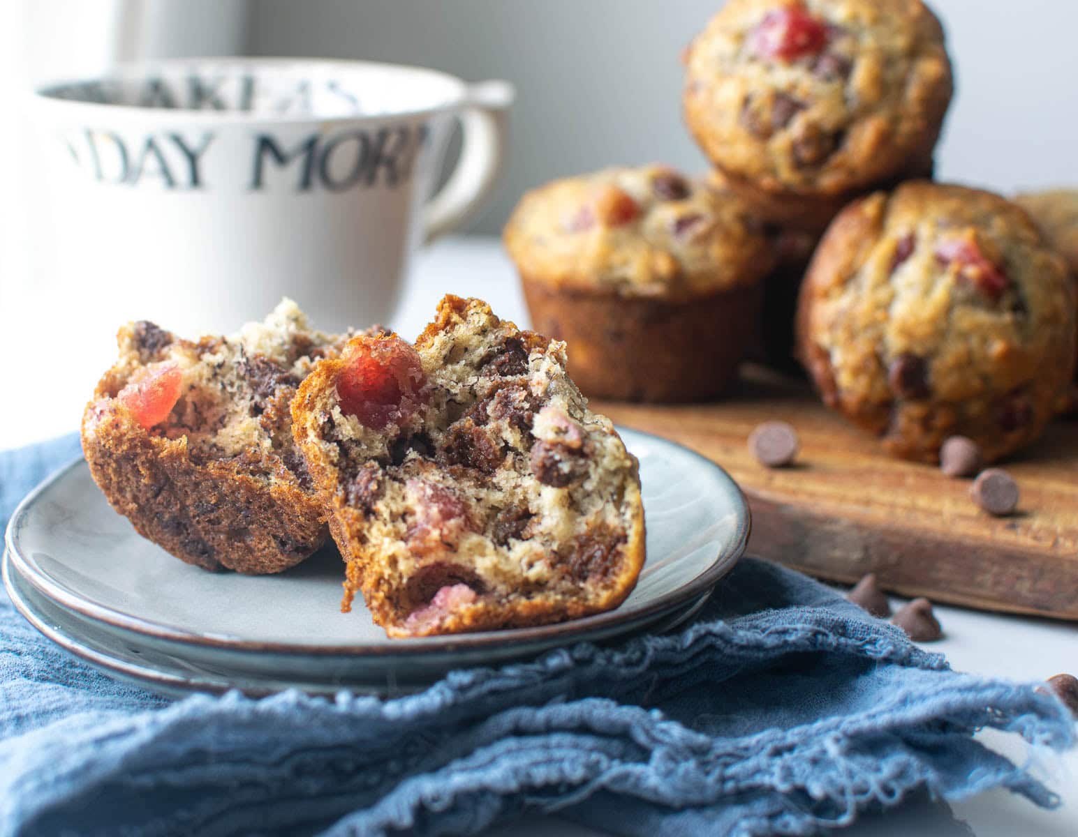 Banana Split Muffins
