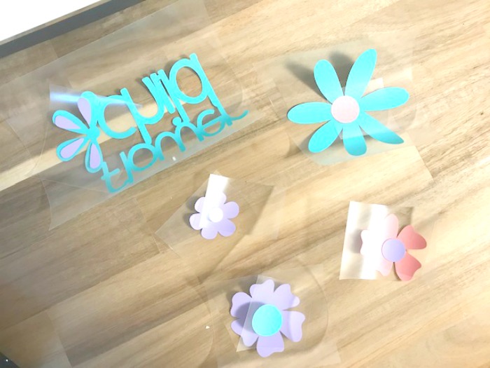 flower custom school supplies