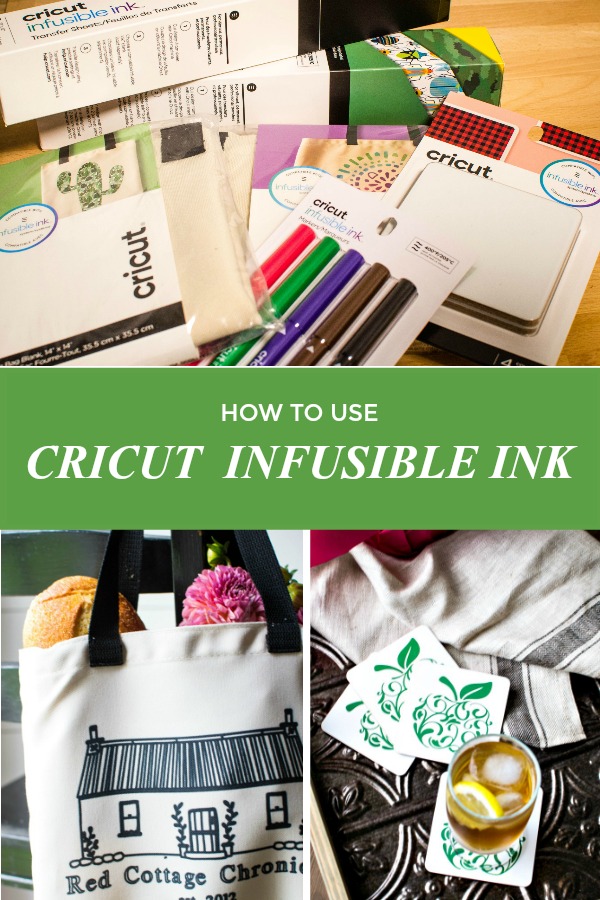 How to Use Cricut Infusible Ink Sheets and Markers - Red Cottage