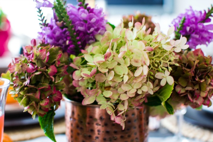 Simple Autumn Tablescape