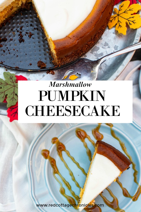 Marshmallow Pumpkin Cheesecake