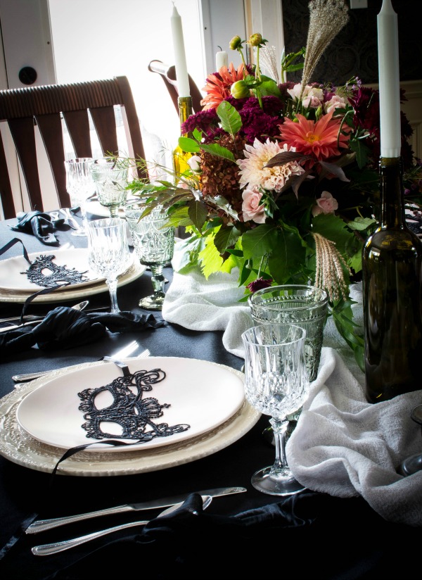 Halloween table setting ideas