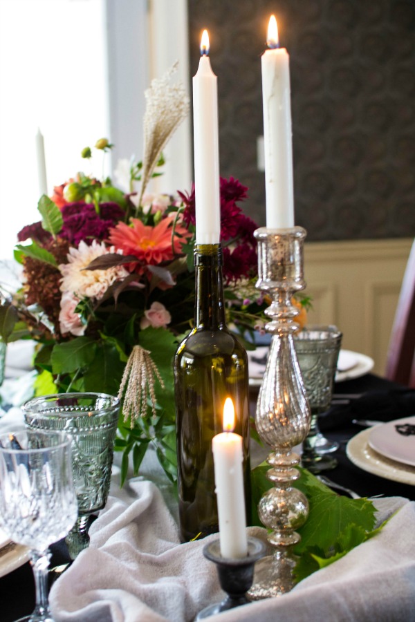 Halloween table setting ideas