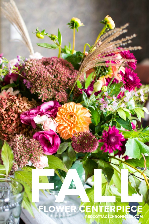 fall flower arrangement