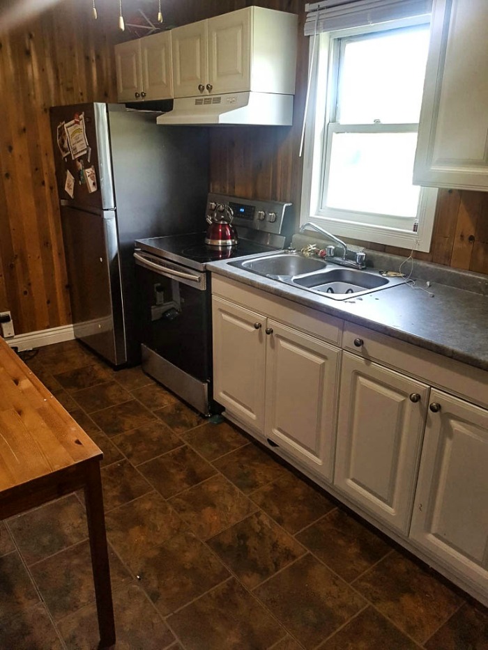renovating a dated kitchen