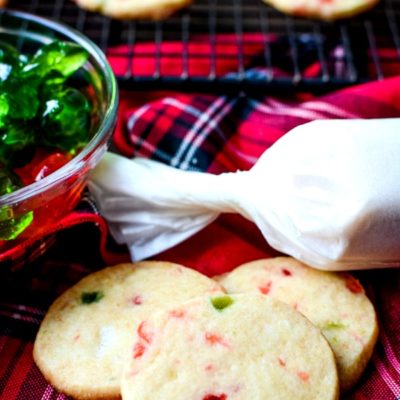 Slice and Bake Fruitcake Cookies