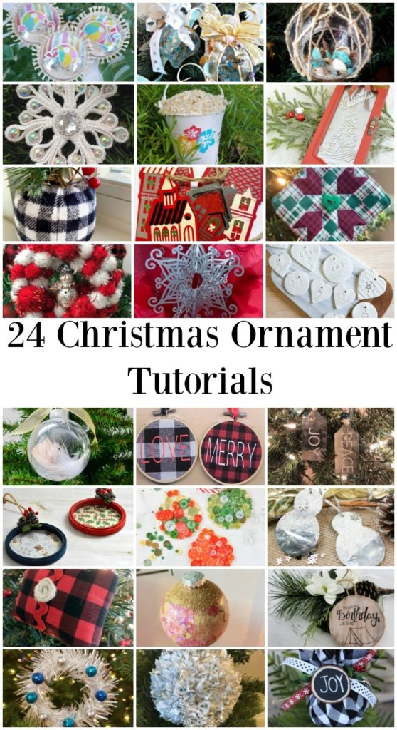 Christmas ornament tutorials