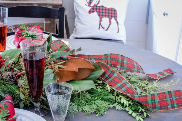 Mad for Plaid Christmas Tablescape