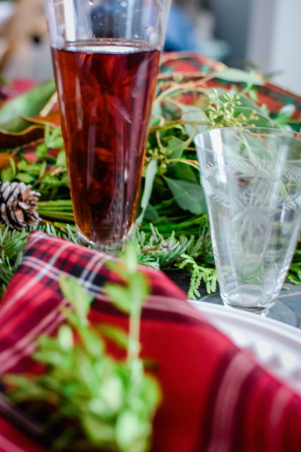 Mad for Plaid Christmas Tablescape