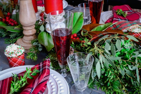 Mad for Plaid Christmas Tablescape