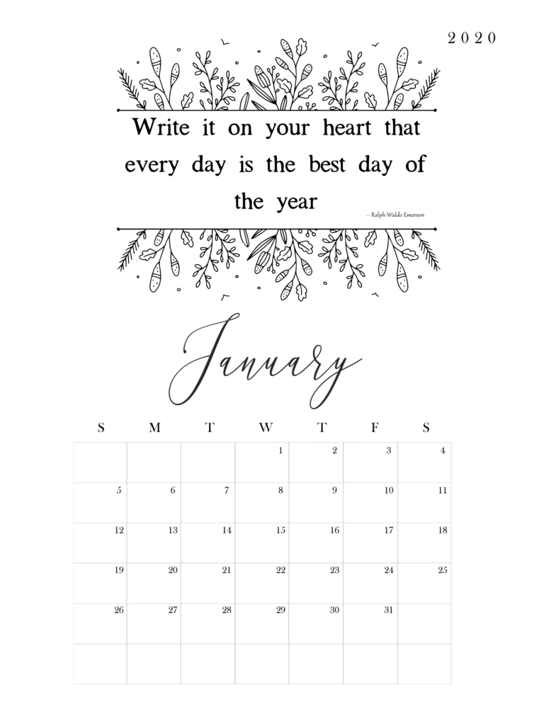 Happy New Year & A Free Printable