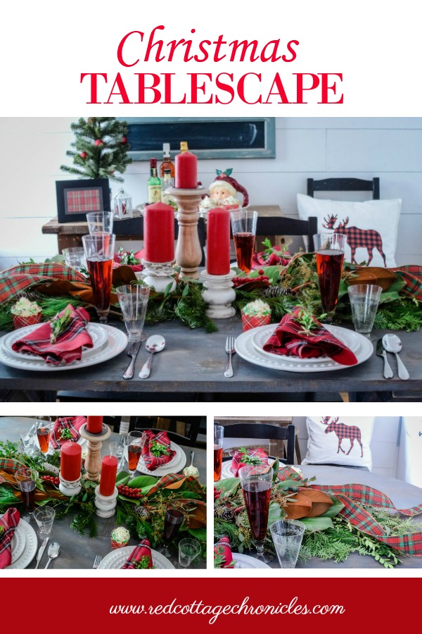 Mad for Plaid Christmas Tablescape