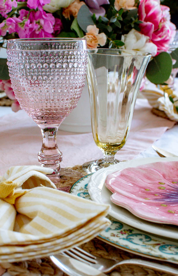 Spring table decor ideas