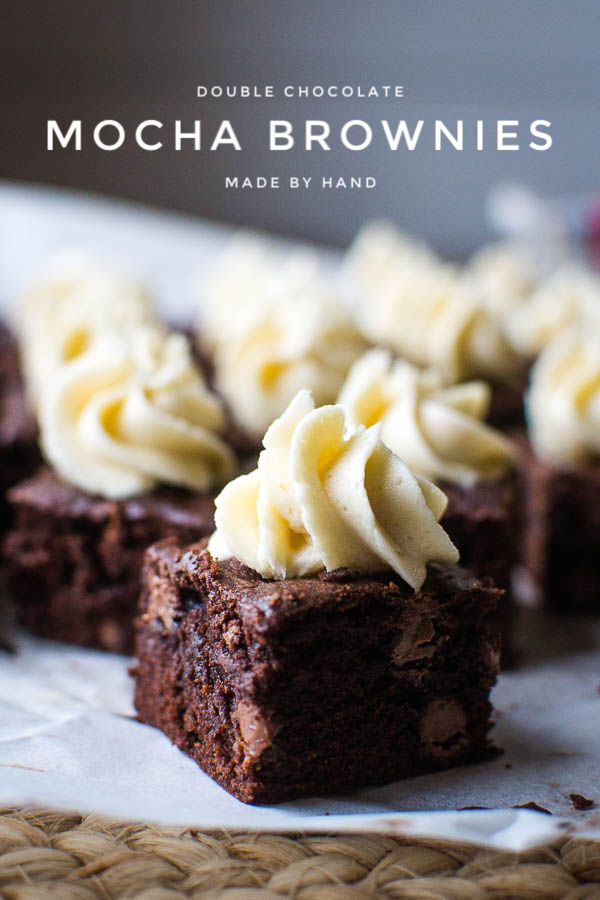 Double Chocolate Mocha Brownies