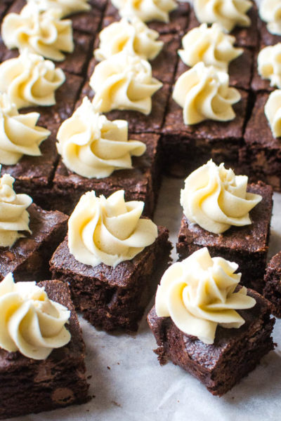 Double chocolate mocha brownies