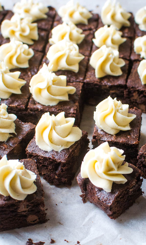 Double chocolate mocha brownies