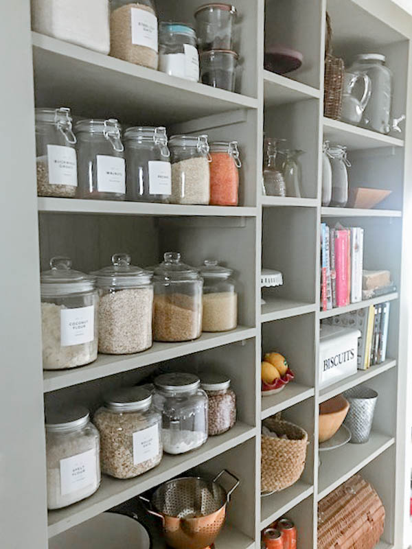 How To Make An Open Pantry From a Closet
