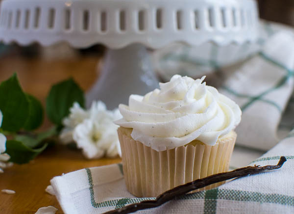 Basic Vanilla Bean Cupcake Recipe