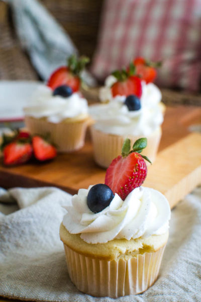 Vanilla Bean Cupcakes