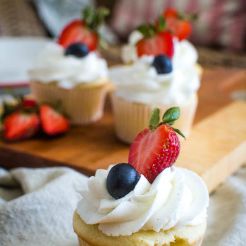 Vanilla Bean Cupcakes