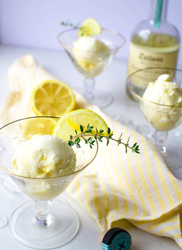 Boozy Frozen Limoncello Dessert