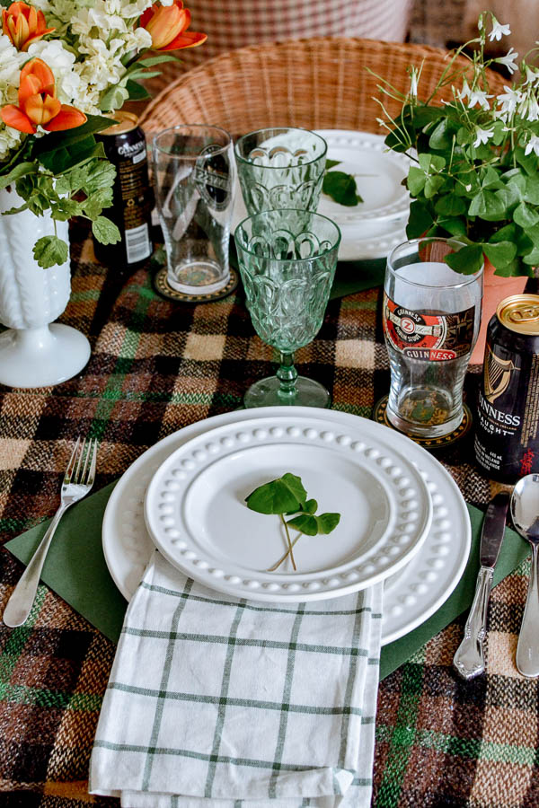 St.Patrick's Day Tablescape