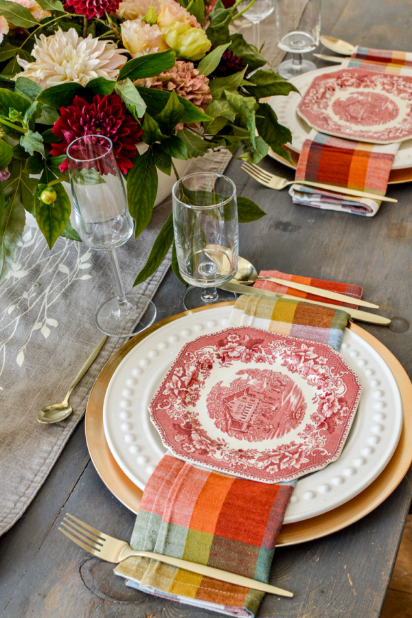 Autumn tablescape ideas