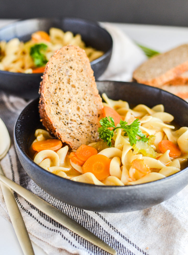 Easy One Pot Vegetable Noodle Soup