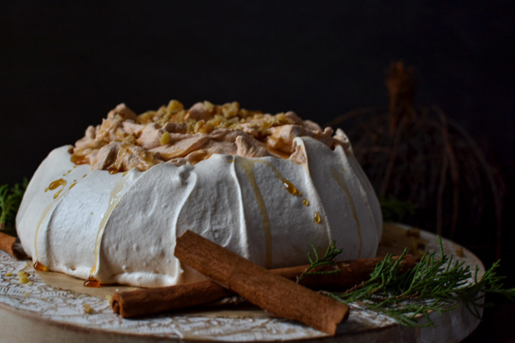 Pumpkin Cream Pavlova