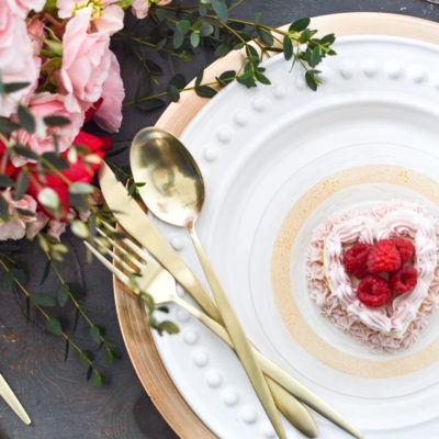 A Romantic Table Setting for Valentine’s Day