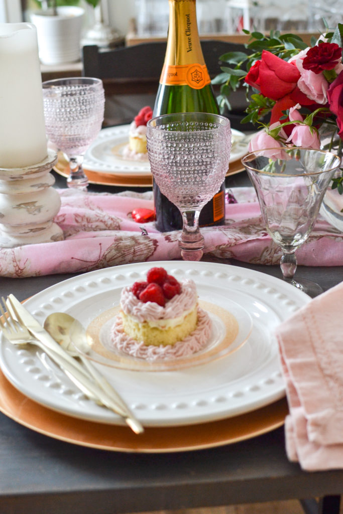 Romantic Valentine's Day Tablescape