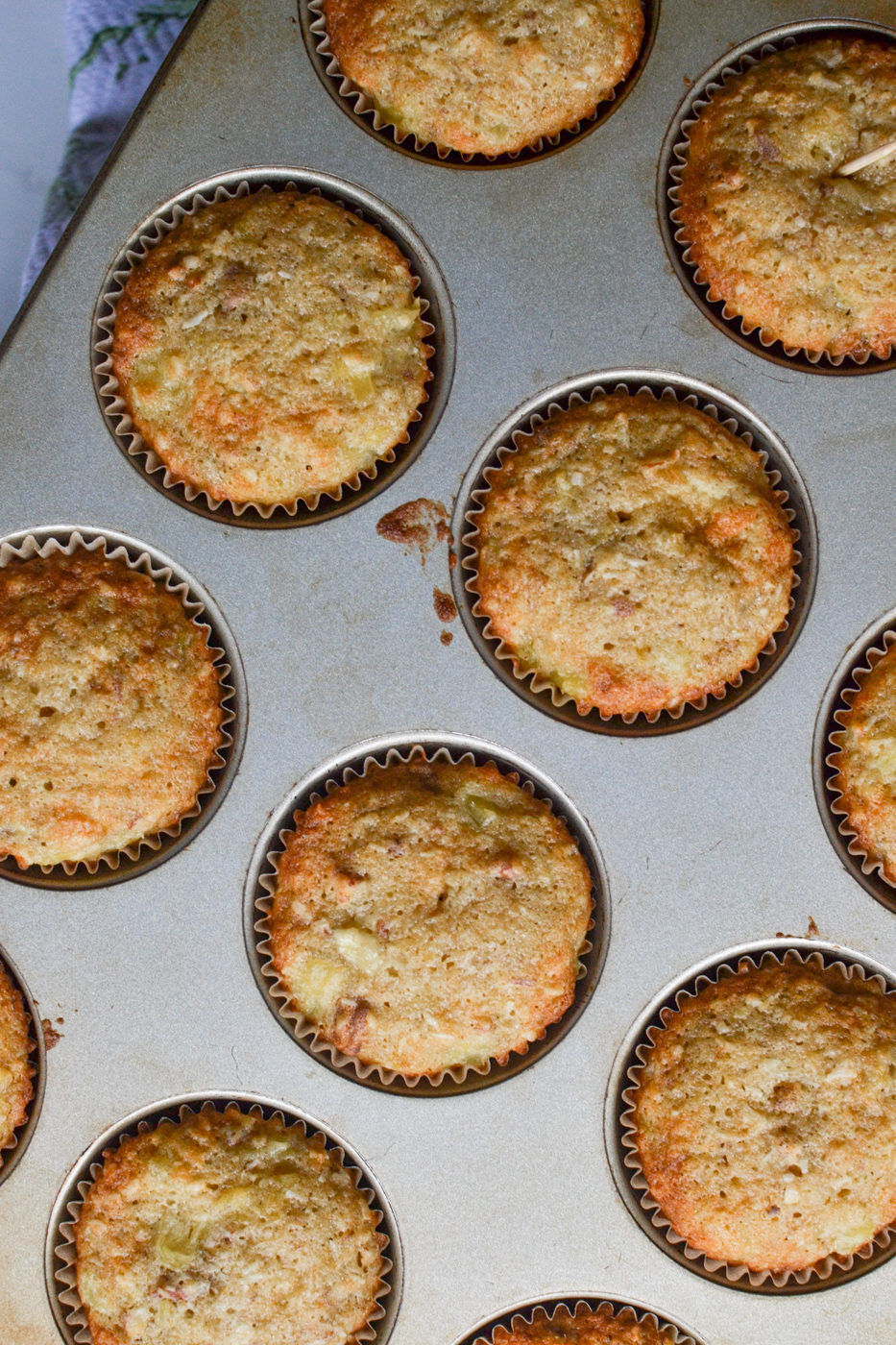 Hummingbird Cupcakes waiting to be frosted