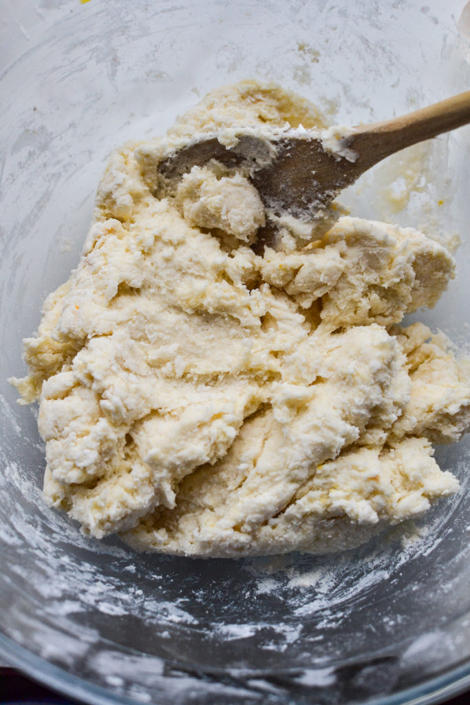 Drop biscuit dough