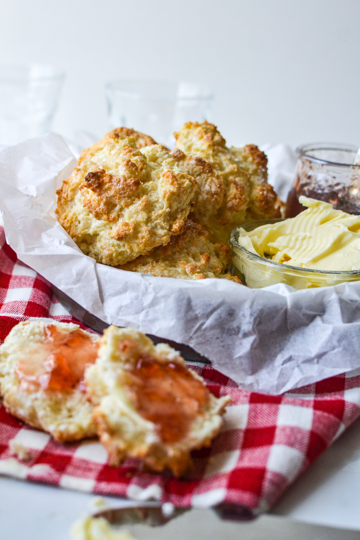 easy recipes for drop biscuits with sour cream