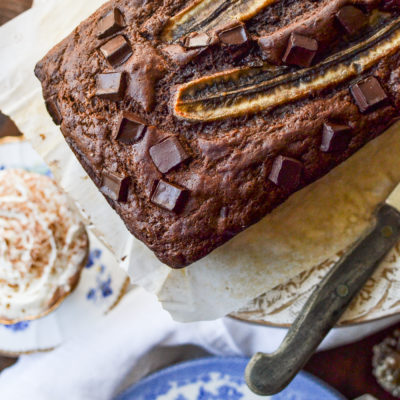 Double Chocolate Banana Bread