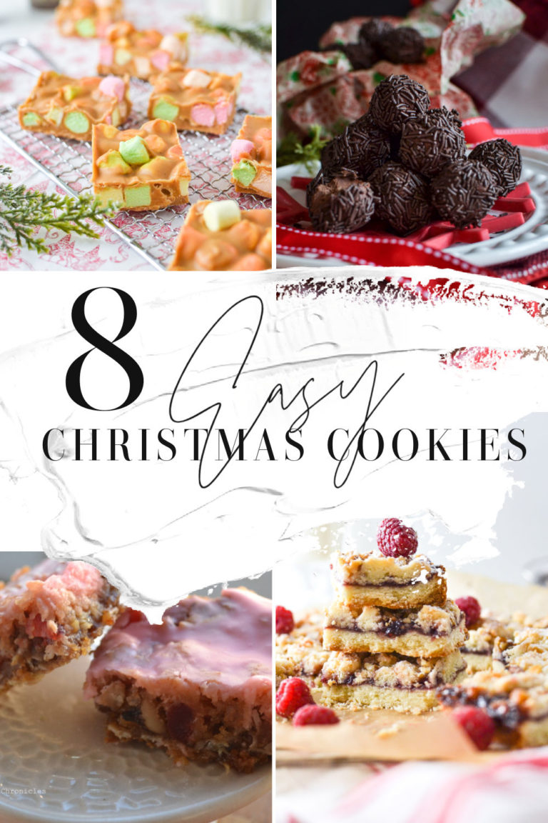 8 Easy Christmas Cookie Recipes