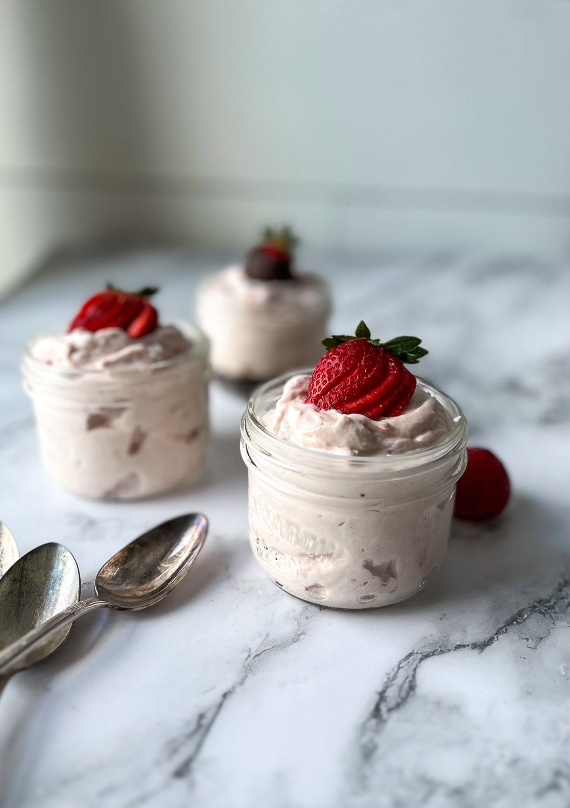 Strawberry Cream Cheese Mousse